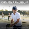 image:imageFunky Junque Unisex Adjustable Trucker Snapback Rope HatGo Sports  Navy