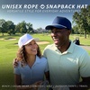 image:imageFunky Junque Unisex Adjustable Trucker Snapback Rope HatNavy