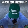 image:imageFunky Junque Unisex Adjustable Trucker Snapback Rope HatShank You Come Again  Green