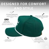 image:imageFunky Junque Unisex Adjustable Trucker Snapback Rope HatShank You Come Again  Green
