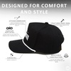 image:imageFunky Junque Unisex Adjustable Trucker Snapback Rope HatThe Bogeyman  Black