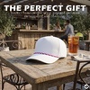 image:imageFunky Junque Unisex Adjustable Trucker Snapback Rope HatWhite  Hot Pink Rope