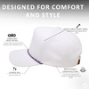 image:imageFunky Junque Unisex Adjustable Trucker Snapback Rope HatWhite  RedWhiteBlue Rope