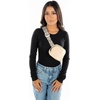 image:imageFunky Junque Versatile Black Fanny Pack Belt Bag for Women and Girls Adjustable Crossbody Waist Bag with Multiple Pockets  Aztec  BlackAztec Strap  Beige