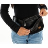 image:imageFunky Junque Versatile Black Fanny Pack Belt Bag for Women and Girls Adjustable Crossbody Waist Bag with Multiple Pockets  Aztec  BlackSherpa  Black