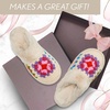 image:imageFunky Junque Womens Clog Slippers Faux Fur House ShoesCrochet  Beige