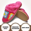 image:imageFunky Junque Womens Clog Slippers Faux Fur House ShoesCrochet  Fuchsia