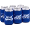 6 Pack - Light Weight - Blue