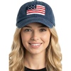 image:imageFunky Junque American Flag Hat for Women  USA Trucker Cap Low Profile Adjustable Baseball Dad HatNavy