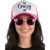 The Crazy One - Hat & Sunnies Set (Hot Pink)