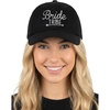 image:imageFunky Junque Bride and Groom Baseball Hats Bachelorette Party Caps1 Bride Tribe  Black