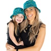 image:imageFunky Junque Family Matching Bucket HatsAdultToddler  Squiggle Print  2 Pack