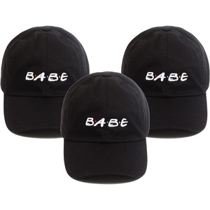 image:imageFunky Junque Bride and Groom Baseball Hats Bachelorette Party Caps3 Pack 3 Babe Black