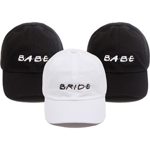 image:imageFunky Junque Bride and Groom Baseball Hats Bachelorette Party Caps3 Pack Bride  White  2 Babe Black