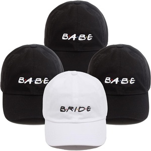 image:imageFunky Junque Bride and Groom Baseball Hats Bachelorette Party Caps4 Pack Bride  White  3 Babe Black