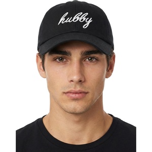 image:imageFunky Junque Bride and Groom Baseball Hats Bachelorette Party CapsHubby  Black