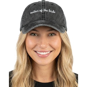 image:imageFunky Junque Bride and Groom Baseball Hats Bachelorette Party CapsMother of the Bride  Black Washed