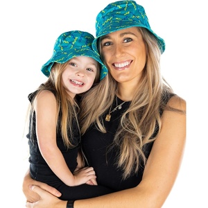 image:imageFunky Junque Family Matching Bucket HatsAdultToddler  Squiggle Print  2 Pack