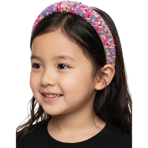 image:imageFunky Junque Kids Confetti Sprinkle Rainbow Headband  PurpleCandy Pink