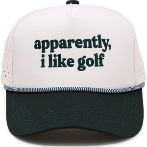 image:imageFunky Junque Kids Golf Rope Trucker HatApparently  I Like Golf  GreenBeige
