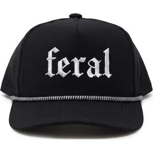 image:imageFunky Junque Kids Golf Rope Trucker HatFeral  Black
