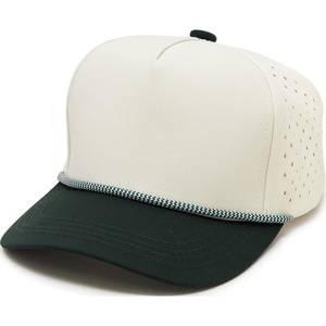image:imageFunky Junque Kids Golf Rope Trucker HatGreenBeige