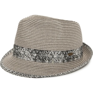 image:imageFunky Junque Short Brim Fedora Packable Sun Hat for WomenLight Grey