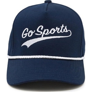 image:imageFunky Junque Unisex Adjustable Trucker Snapback Rope HatGo Sports  Navy