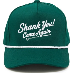 image:imageFunky Junque Unisex Adjustable Trucker Snapback Rope HatShank You Come Again  Green