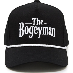 image:imageFunky Junque Unisex Adjustable Trucker Snapback Rope HatThe Bogeyman  Black