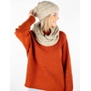 image:imageFunky Junque Slouchy Beanie amp Infinity Scarf Gift Set  Matching Winter Accessories Sets for Women Oversized Hat and ScarvesOatmeal Confetti
