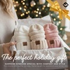 image:imageFunky Junque Slouchy Beanie for Women Winter Hat Warm Slouch Oversized Soft Chunky Cable Knit Beanies for Cold Weather3 Pack  Ivory  Beige  Indi Pink