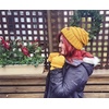 image:imageFunky Junque Winter Hat and Gloves for Women  Oversized Winter Hat amp Gloves Cozy Knit Slouchy Beanie Set for Cold WeatherMidnight Blue