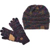 image:imageFunky Junque Womens Beanie amp Touchscreen Gloves Set  Soft 100 Acrylic Knit Winter Hat and Gloves Cozy Cold Weather Gift32