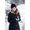image:imageFunky Junque Womens Beanie amp Touchscreen Gloves Set  Soft 100 Acrylic Knit Winter Hat and Gloves Cozy Cold Weather GiftBlack