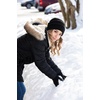 image:imageFunky Junque Womens Beanie amp Touchscreen Gloves Set  Soft 100 Acrylic Knit Winter Hat and Gloves Cozy Cold Weather GiftBlack