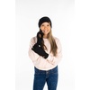 image:imageFunky Junque Womens Beanie amp Touchscreen Gloves Set  Soft 100 Acrylic Knit Winter Hat and Gloves Cozy Cold Weather GiftBlack