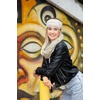 image:imageFunky Junque Womens Headwrap amp Infinity Scarf Set  Soft Knit Winter Accessories Trendy Cold Weather Gifts for WomenA Confetti Oatmeal Design