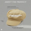 image:imageFunky Junque Womens Newsboy Cabbie Cap Vintage Baker Boy HatBeige