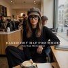 image:imageFunky Junque Womens Newsboy Cabbie Cap Vintage Baker Boy HatBrown