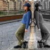 image:imageFunky Junque Womens Newsboy Cabbie Cap Vintage Baker Boy HatChecker  Denim