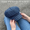 image:imageFunky Junque Womens Newsboy Cabbie Cap Vintage Baker Boy HatChecker  Denim