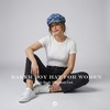 image:imageFunky Junque Womens Newsboy Cabbie Cap Vintage Baker Boy HatFlower  Denim