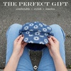 image:imageFunky Junque Womens Newsboy Cabbie Cap Vintage Baker Boy HatFlower  Denim