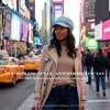 image:imageFunky Junque Womens Newsboy Cabbie Cap Vintage Baker Boy HatPolka Dots  Dusty Blue