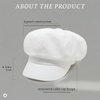 image:imageFunky Junque Womens Newsboy Cabbie Cap Vintage Baker Boy HatWhite