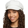 image:imageFunky Junque Womens Newsboy Cabbie Cap Vintage Baker Boy HatWhite