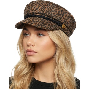 image:imageFunky Junque Greek Fisherman Newsboy Cap Cotton Captains Bakerboy HatLeopard