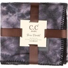 image:imageSoft Baby Blanket  Ribbed Knit  IvoryTie Dye  Dark GreyLt Grey
