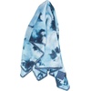 image:imageSoft Baby Blanket  Ribbed Knit  IvoryTie Dye  NavyPale Blue